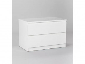 Комод 2 ящика 80х54 Мальта белая в Тюмени - mebel-tymen.ru | фото