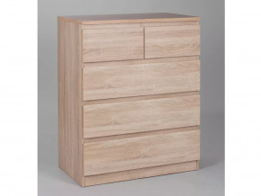 Комод 3+2 ящика 80х99 Мальта Дуб Сонома в Тюмени - mebel-tymen.ru | фото