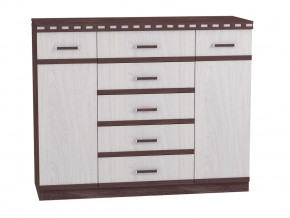 Комод №3 "Ольга 13" Анкор темный/Анкор светлый в Тюмени - mebel-tymen.ru | фото