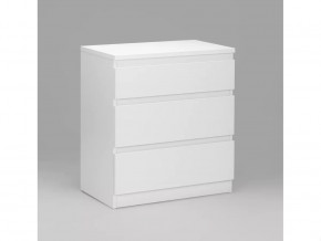 Комод 3 ящика Кастор белый в Тюмени - mebel-tymen.ru | фото