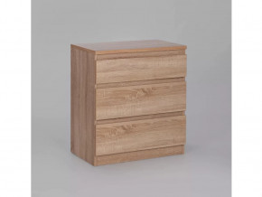 Комод 3 ящика Кастор Дуб Сонома в Тюмени - mebel-tymen.ru | фото