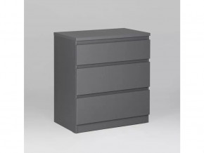 Комод 3 ящика Кастор Серый в Тюмени - mebel-tymen.ru | фото