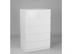 Комод 4+2 ящиков 80х121 Мальта белая в Тюмени - mebel-tymen.ru | фото