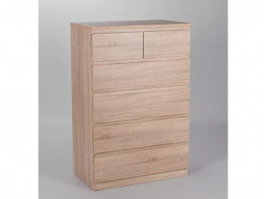 Комод 4+2 ящиков 80х121 Мальта Дуб Сонома в Тюмени - mebel-tymen.ru | фото