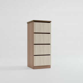 Комод 424 Дуэт NEW в цвете Ясень шимо светлый/темный в Тюмени - mebel-tymen.ru | фото