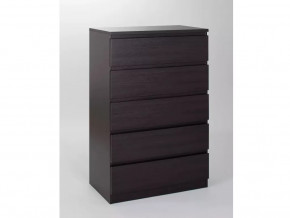 Комод 5 ящиков 80х121 Мальта Дуб Венге в Тюмени - mebel-tymen.ru | фото