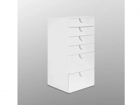 Комод 6 ящиков 60x57x120 ПИКСИ робкий подснежник в Тюмени - mebel-tymen.ru | фото