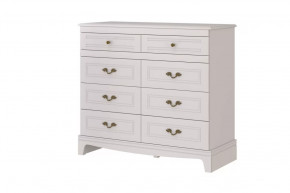 Комод 8 ящиков Лорето Персидский жемчуг/Лак Льняной в Тюмени - mebel-tymen.ru | фото