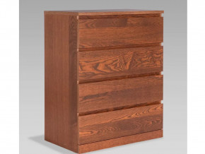 Комод 80x100x48 Варма Прайм 4 шпон ясень коричневый в Тюмени - mebel-tymen.ru | фото