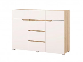 Комод Анталия 1200 Сонома-Белый софт в Тюмени - mebel-tymen.ru | фото