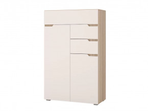 Комод Анталия Сонома-Белый софт в Тюмени - mebel-tymen.ru | фото