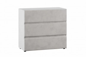 Комод Ester Велюр Ультра Смог в Тюмени - mebel-tymen.ru | фото