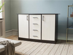 Комод К-2.1 Венге/Дуб молочный (Росток-Мебель) в Тюмени - mebel-tymen.ru | фото