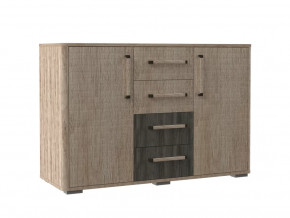 Комод К-3.0 ВЕРСАЛЬ-2 Дуб баррик/Ясень анкор/Белый в Тюмени - mebel-tymen.ru | фото