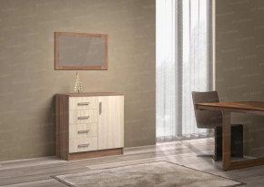 Комод К800-1Д Венге/Сосна Лоредо в Тюмени - mebel-tymen.ru | фото