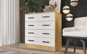 Комод к800 Дуб вотан/Белый в Тюмени - mebel-tymen.ru | фото