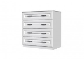 Комод "Кантри" 4 ящика, белый в Тюмени - mebel-tymen.ru | фото