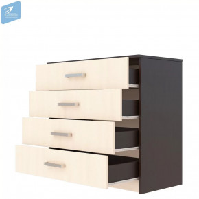 Комод КМ-021 "ЭВА" Дуб молочный/Венге в Тюмени - mebel-tymen.ru | фото