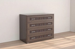 Комод Кэт-4 4 ящика Венге Диал в Тюмени - mebel-tymen.ru | фото