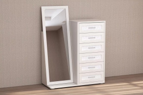Комод Кэт-4, 6 ящиков с зеркалом Диал в Тюмени - mebel-tymen.ru | фото