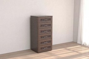 Комод Кэт-4 6 ящиков Венге Диал в Тюмени - mebel-tymen.ru | фото