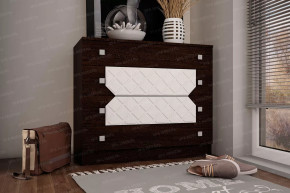 Комод "Николь" Венге/Лиственница светлая в Тюмени - mebel-tymen.ru | фото