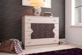 Комод "Николь" Ясень шимо светлый/Лиственница темная в Тюмени - mebel-tymen.ru | фото