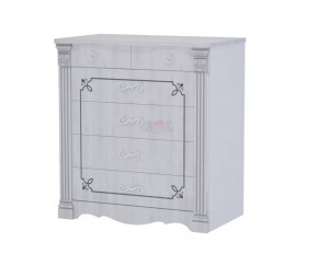 Комод "Ольга 1Н" Белый/Анкор светлый в Тюмени - mebel-tymen.ru | фото