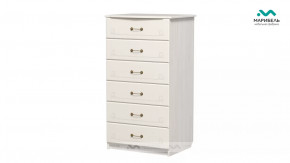 Комод-пенал "Ивушка 5" Сандал белый в Тюмени - mebel-tymen.ru | фото