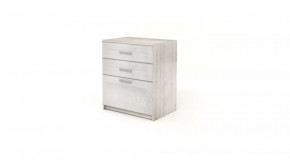 Комод с 3-мя ящиками ГИП -10 "Юниор" Альберо Браш Грей/Дуб Эльза в Тюмени - mebel-tymen.ru | фото