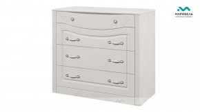 Комод с 4-мя ящиками "Ева-10" Туя светлая/Дуб беленый в Тюмени - mebel-tymen.ru | фото