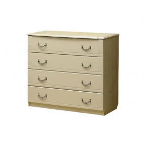 Комод с 4-мя ящиками "Ивушка-5" Туя светлая/Дуб беленый в Тюмени - mebel-tymen.ru | фото