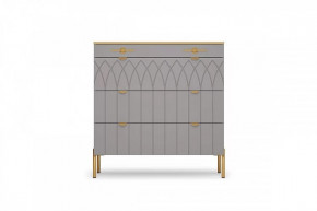 Комод с ящиками "Капри-2" Мокко/Силк анис в Тюмени - mebel-tymen.ru | фото