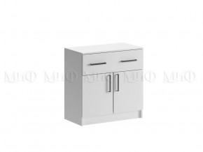 Комод с ящиком 2-мя дверьми Басямиф, белый в Тюмени - mebel-tymen.ru | фото