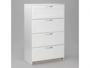 Комод Сириус 4 ящика белый в Тюмени - mebel-tymen.ru | фото