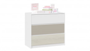 Комод «Сканди» Дуб Гарден, Белая, Глиняный серый в Тюмени - mebel-tymen.ru | фото