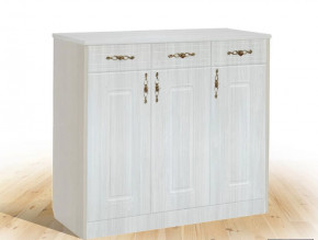 Комод В-10 "Венеция" хадсон мат/дуб апрельский в Тюмени - mebel-tymen.ru | фото