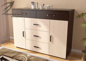 Комод "Вега-К03" Венге/Дуб молочный в Тюмени - mebel-tymen.ru | фото