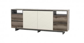 Комодино MODERNO-2200 Ф3 Дуб делано темный/Макарун в Тюмени - mebel-tymen.ru | фото