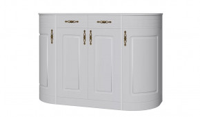 Комодино В-14 "Венеция" Рамух/Сандал белый в Тюмени - mebel-tymen.ru | фото