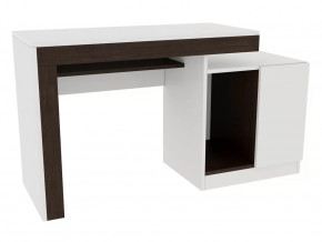 Компьютерный стол №4 Белый/Венге в Тюмени - mebel-tymen.ru | фото