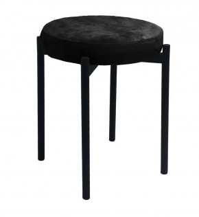 Комплект 2 шт. Табурет DikLine, M18 черный, ножки черные в Тюмени - mebel-tymen.ru | фото