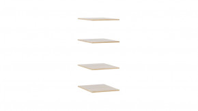 Комплект полок Яблоня Беллуно в Тюмени - mebel-tymen.ru | фото