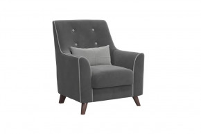 Кресло "Далас" холодный-серый, светло-серый в Тюмени - mebel-tymen.ru | фото