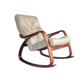 Кресло качалка Гранд замша Legion mocca в Тюмени - mebel-tymen.ru | фото