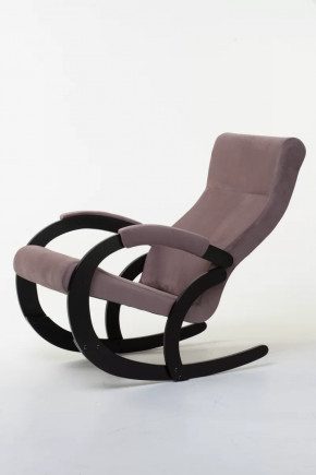 Кресло-качалка Корсика ткань микровелюр цвет Amigo jawa в Тюмени - mebel-tymen.ru | фото
