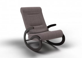 Кресло-качалка Мальта ткань какао в Тюмени - mebel-tymen.ru | фото