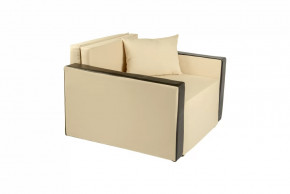 Кресло-кровать Милена с подлокотниками (рогожка) CREAM в Тюмени - mebel-tymen.ru | фото