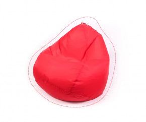 Кресло-мешок Юниор, водоотталкивающая ткань,цвет красный в Тюмени - mebel-tymen.ru | фото