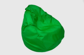Кресло-мешок Юниор, водоотталкивающая ткань,цвет зеленый в Тюмени - mebel-tymen.ru | фото